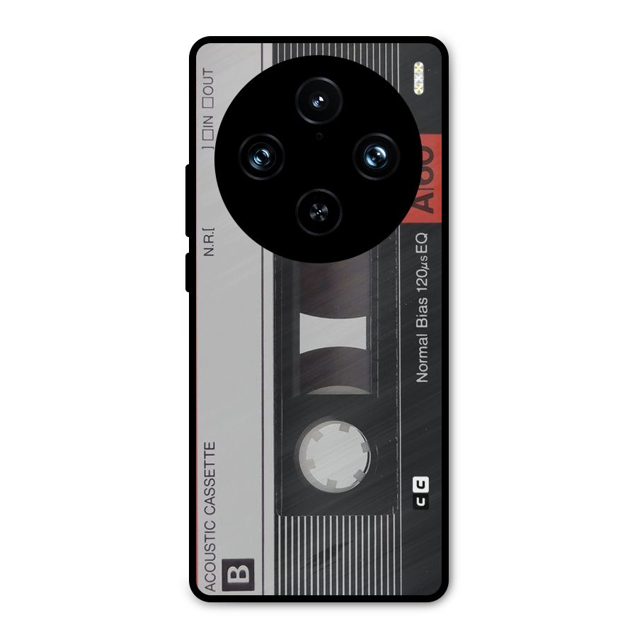 Casette Design Metal Back Case for Vivo X100 Pro
