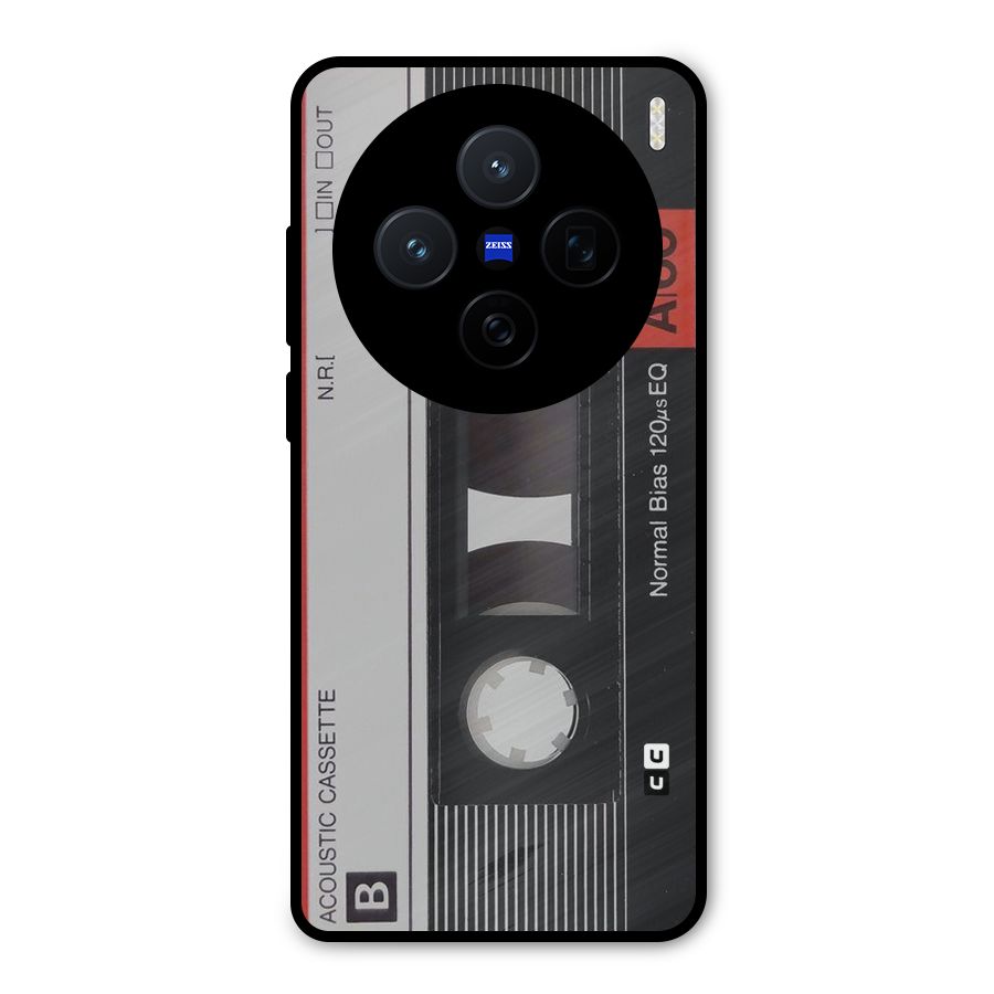 Casette Design Metal Back Case for Vivo X200