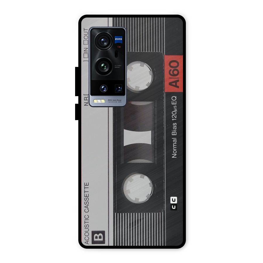 Casette Design Metal Back Case for Vivo X60 Pro Plus