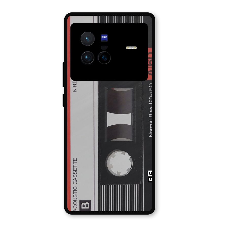 Casette Design Metal Back Case for Vivo X80