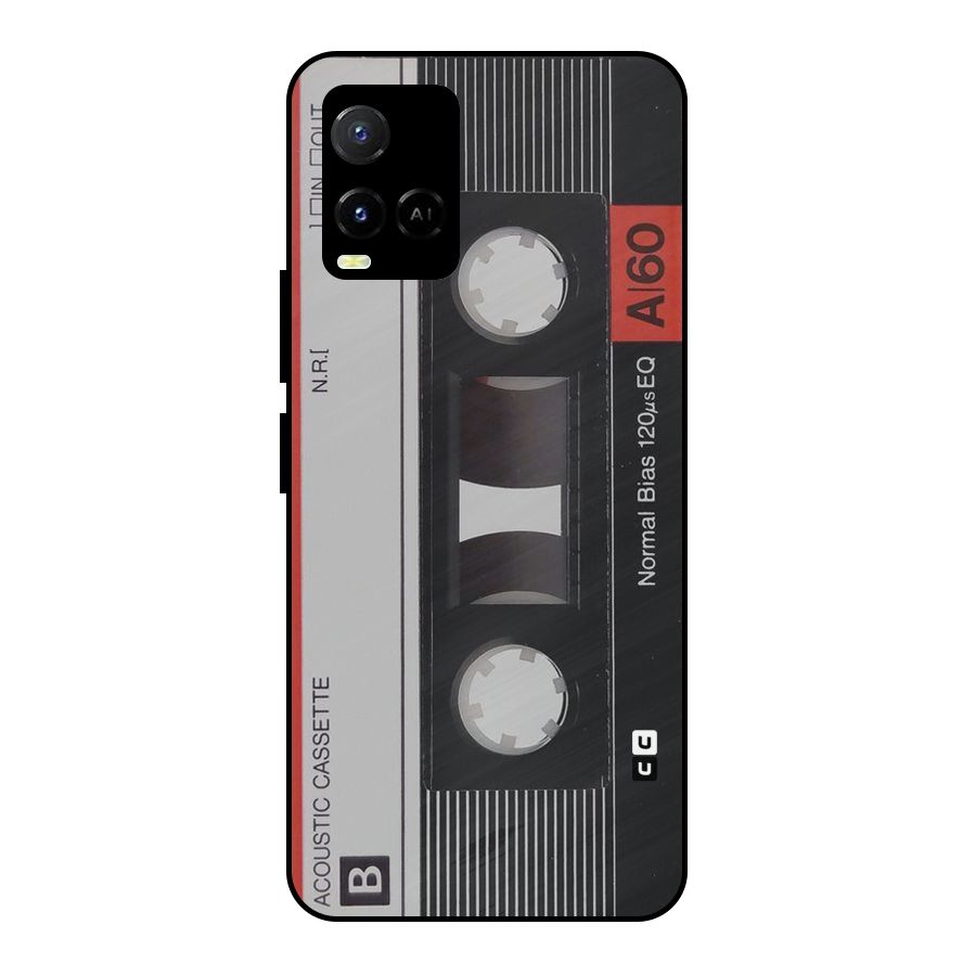 Casette Design Metal Back Case for Vivo Y21T