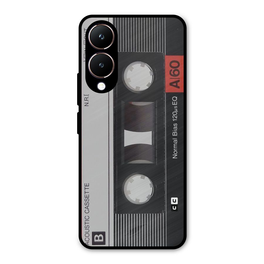 Casette Design Metal Back Case for Vivo Y28