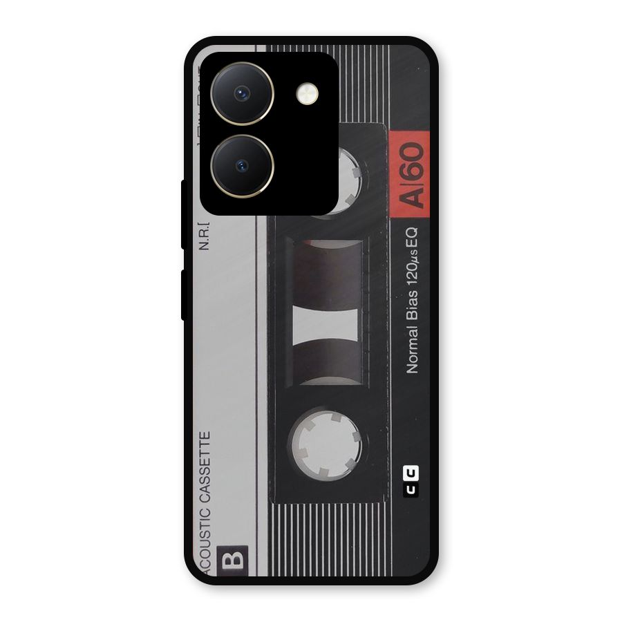 Casette Design Metal Back Case for Vivo Y36