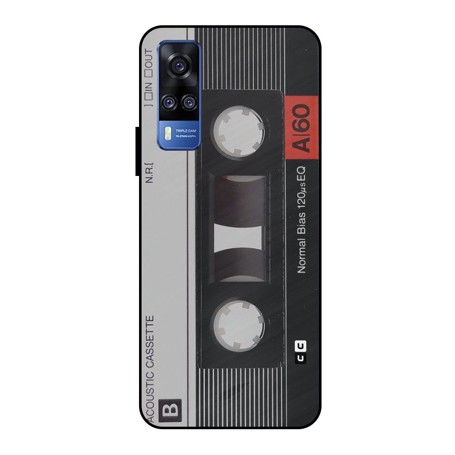 Casette Design Metal Back Case for Vivo Y51