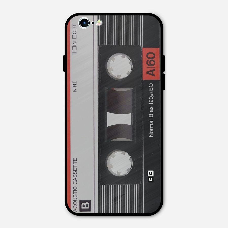 Casette Design Metal Back Case for iPhone 6 6s