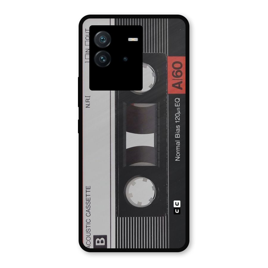Casette Design Metal Back Case for iQOO Neo 6 5G