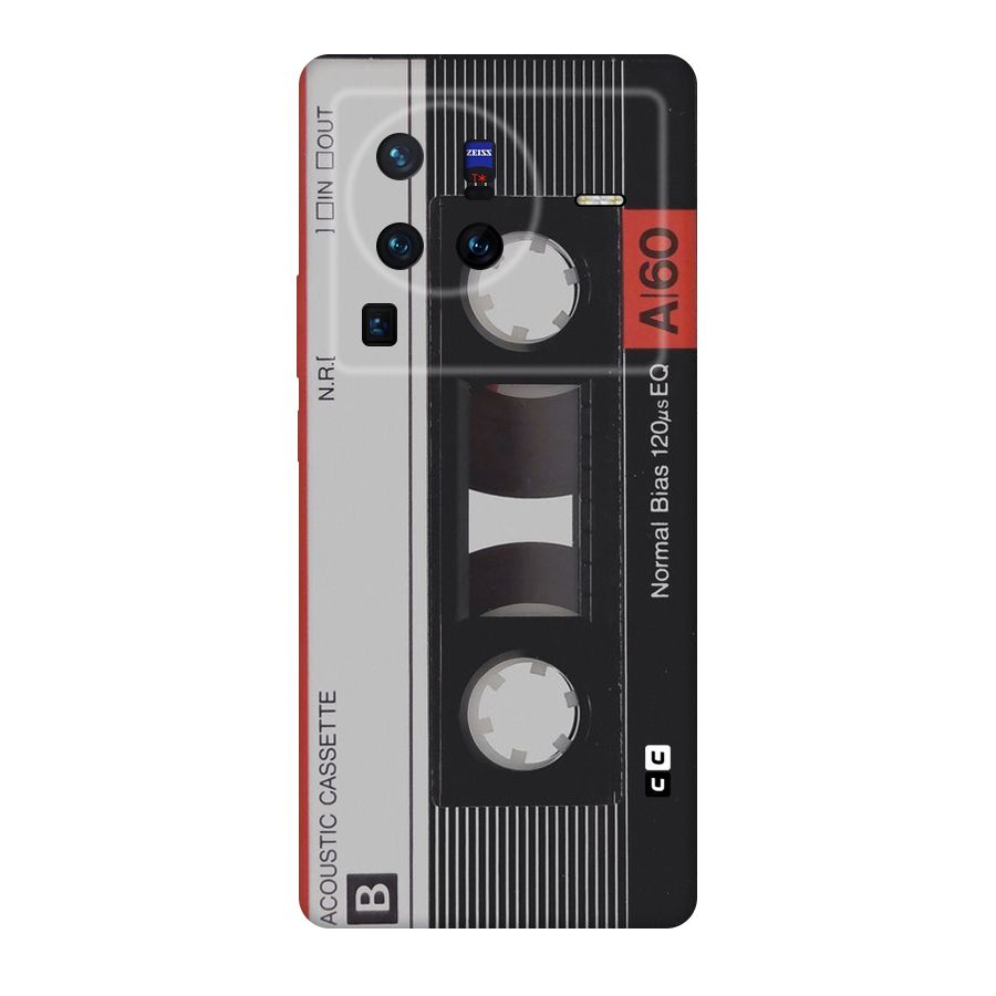 Casette Design Original Polycarbonate Back Case for Vivo X80