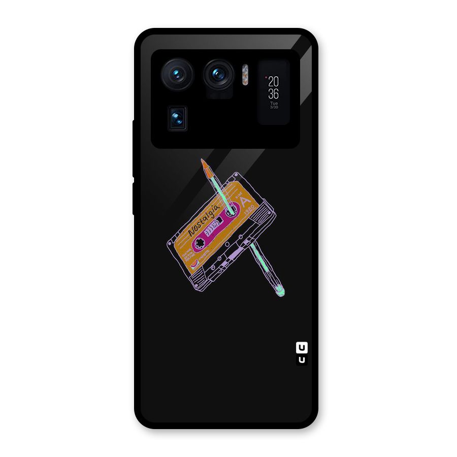 Casette Nostalgia Glass Back Case for Mi 11 Ultra