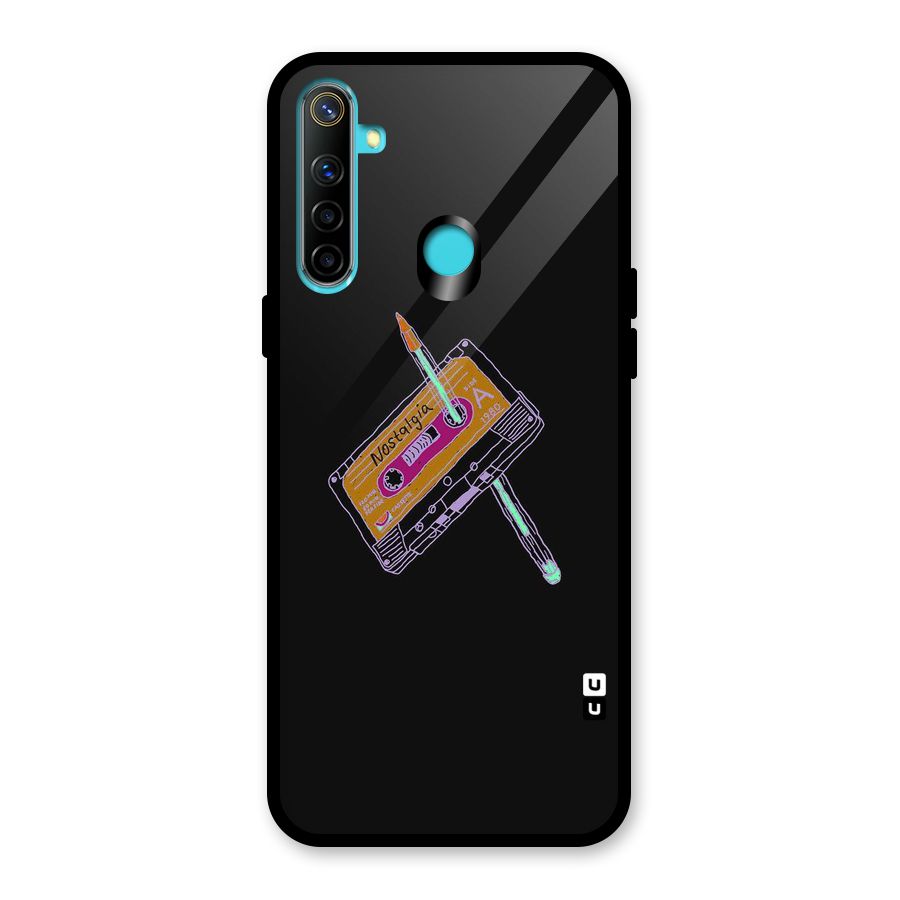 Casette Nostalgia Glass Back Case for Realme Narzo 10