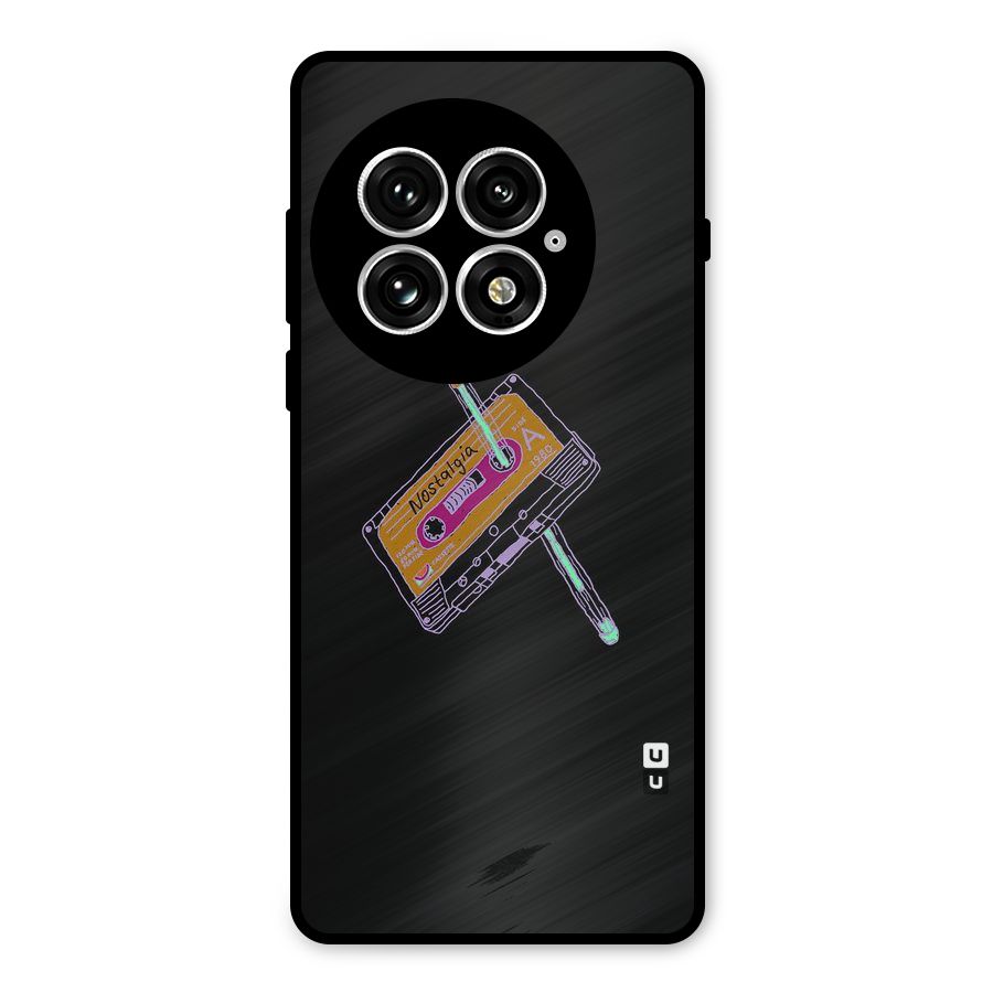 Casette Nostalgia Metal Back Case for OnePlus 13