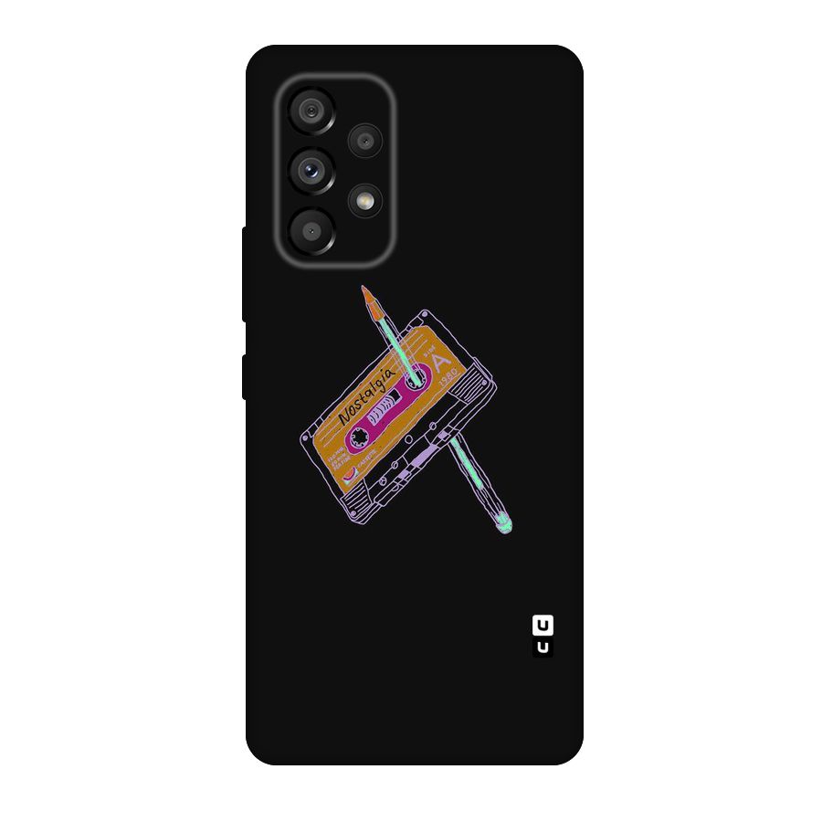 Casette Nostalgia Original Polycarbonate Back Case for Galaxy A53 5G