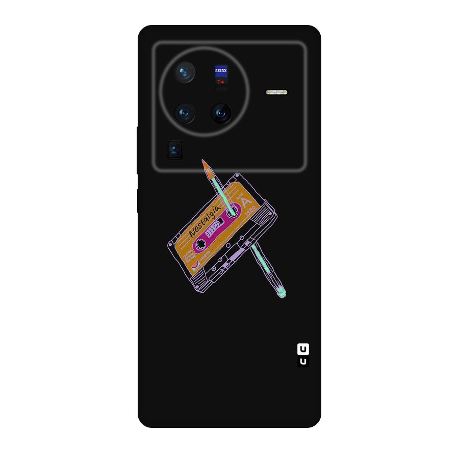 Casette Nostalgia Original Polycarbonate Back Case for Vivo X80