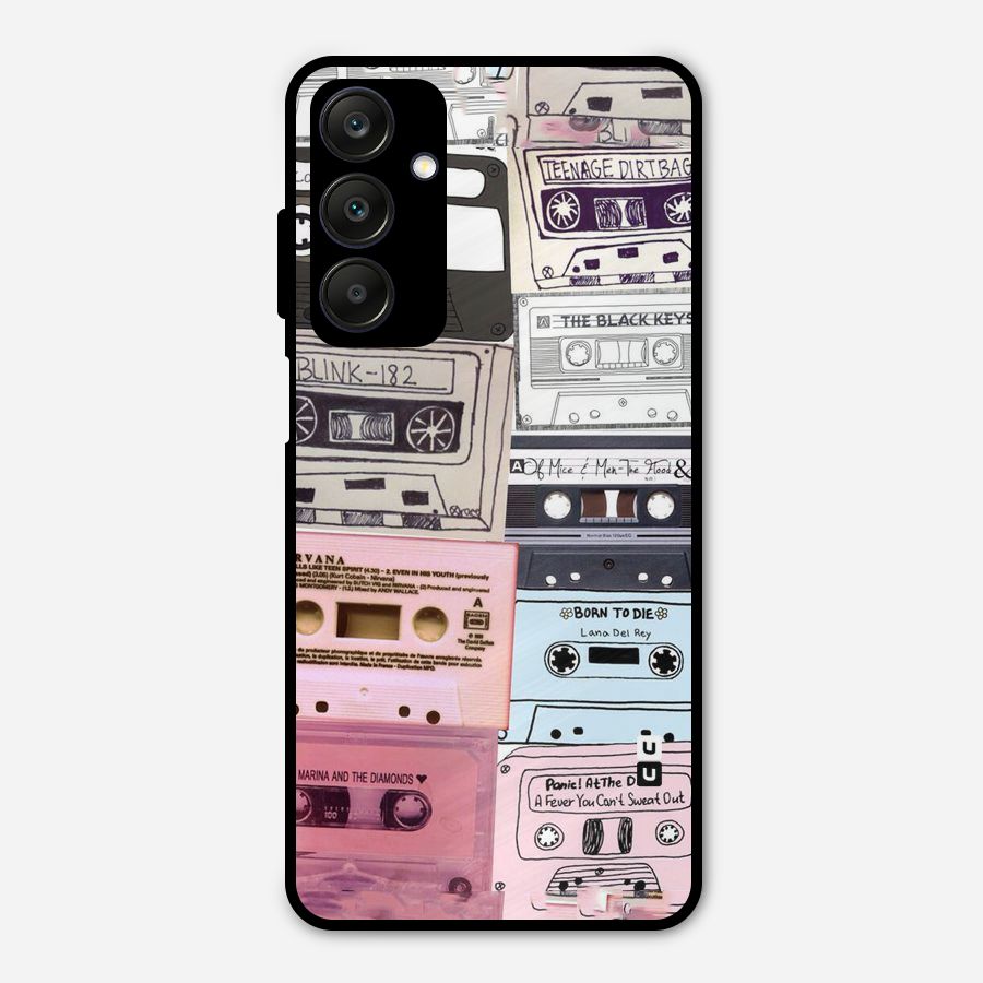 Casette Rolling Metal Back Case for Galaxy A25 5G