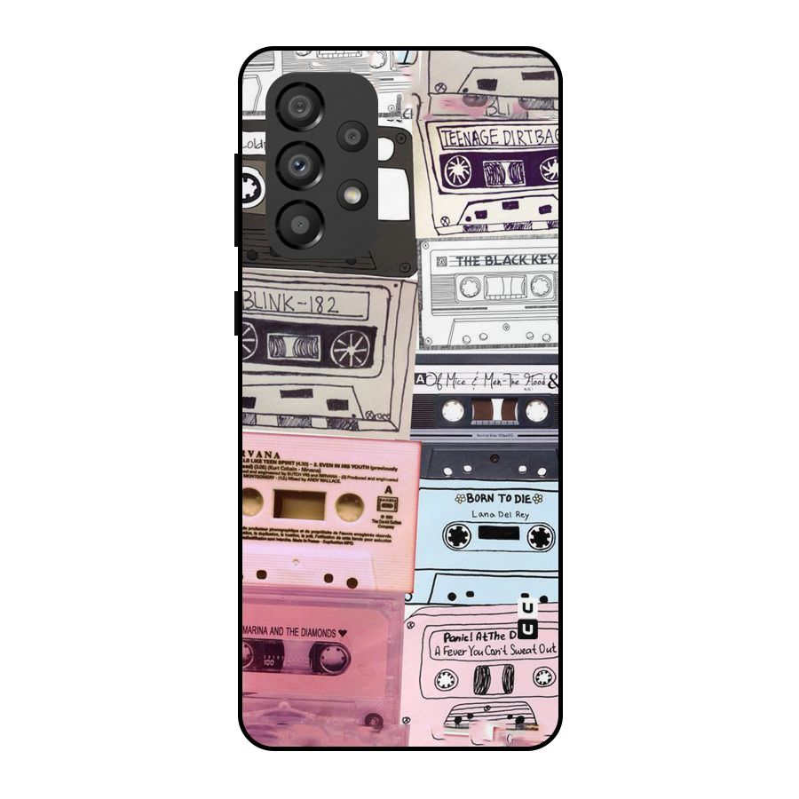 Casette Rolling Metal Back Case for Galaxy A33 5G