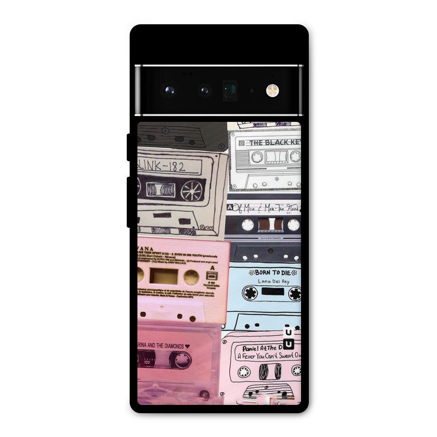 Casette Rolling Metal Back Case for Google Pixel 6 Pro