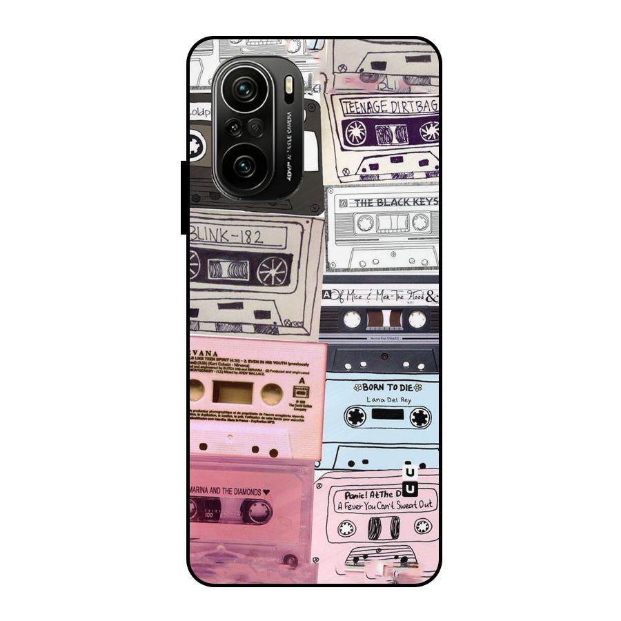 Casette Rolling Metal Back Case for Mi 11X Pro