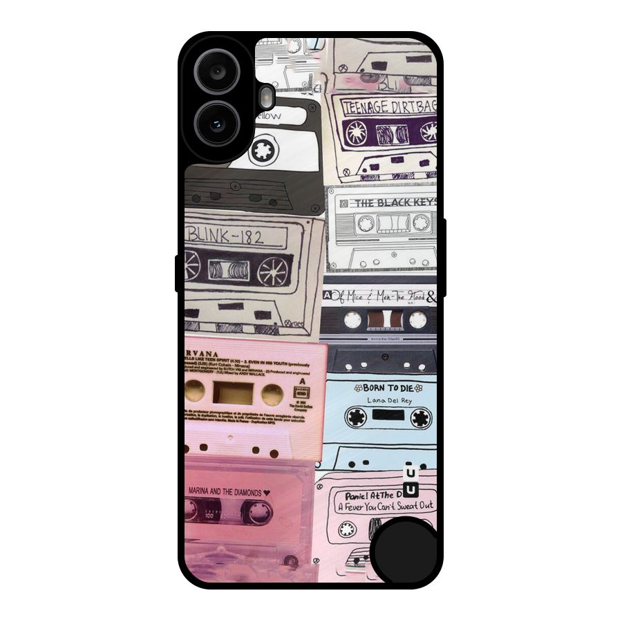 Casette Rolling Metal Back Case for Nothing CMF Phone 1