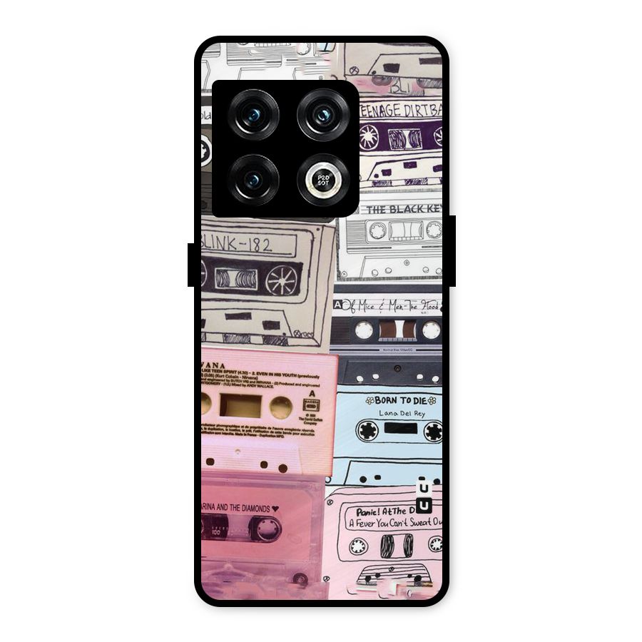 Casette Rolling Metal Back Case for OnePlus 10 Pro 5G