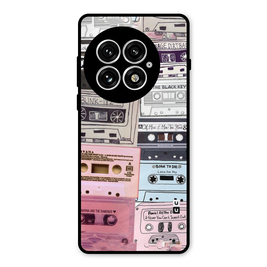 Casette Rolling Metal Back Case for OnePlus 13