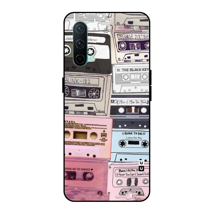 Casette Rolling Metal Back Case for OnePlus Nord CE 5G