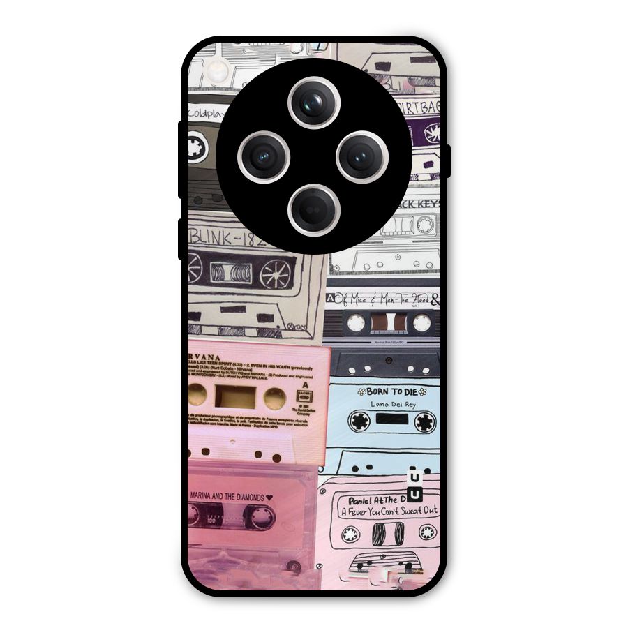 Casette Rolling Metal Back Case for Oppo Find X8