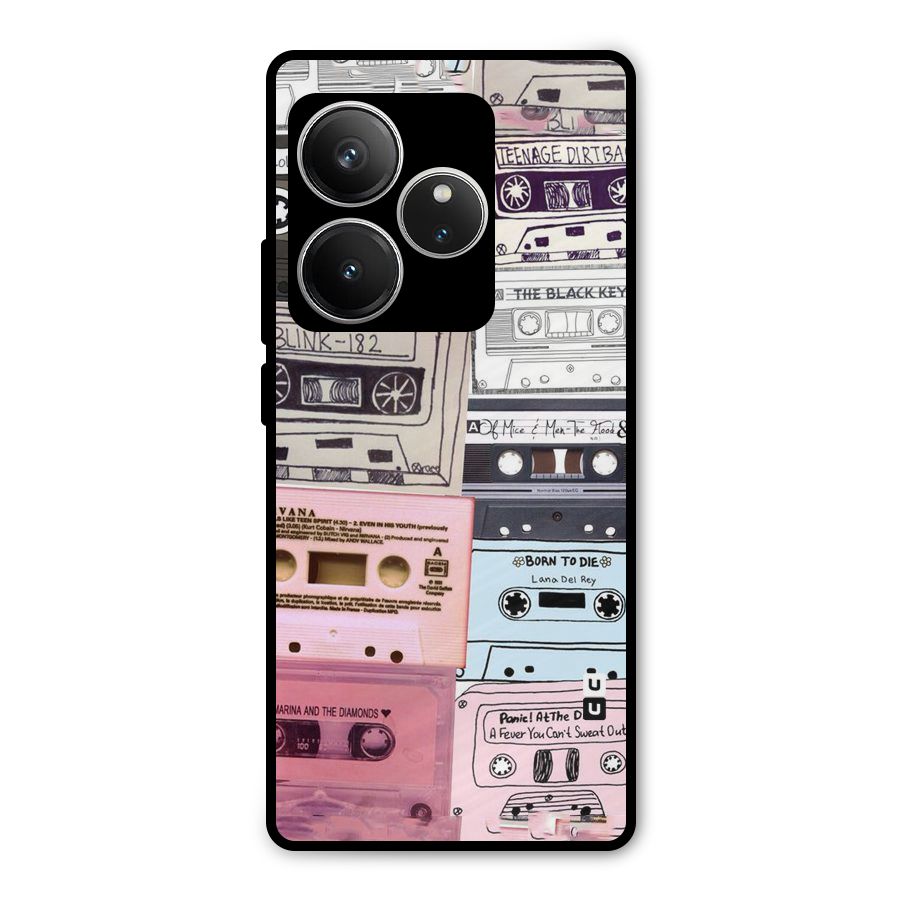 Casette Rolling Metal Back Case for Realme GT 6