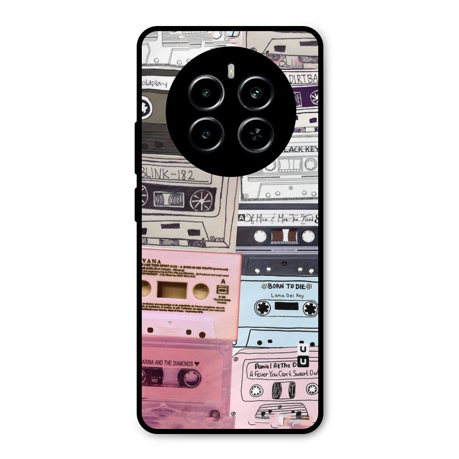 Casette Rolling Metal Back Case for Realme P1