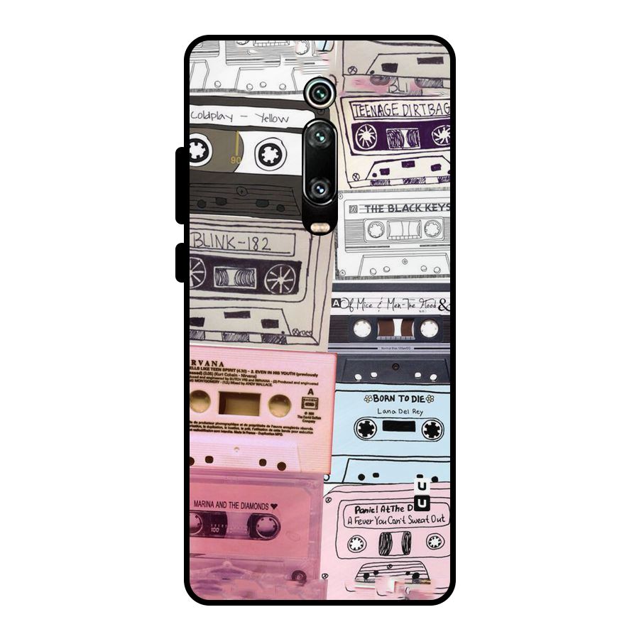 Casette Rolling Metal Back Case for Redmi K20