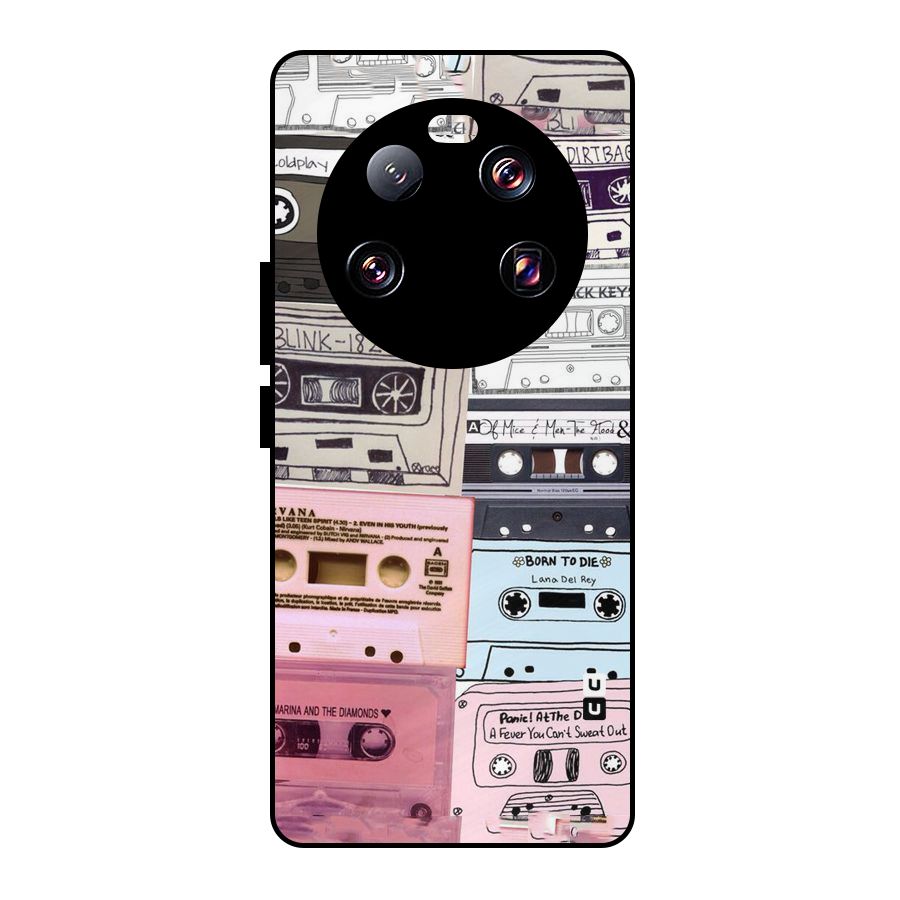 Casette Rolling Metal Back Case for Xiaomi 13 Ultra