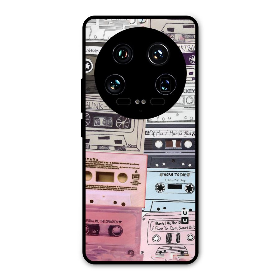 Casette Rolling Metal Back Case for Xiaomi 14 Ultra