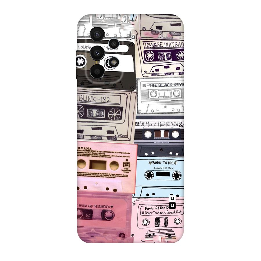 Casette Rolling Original Polycarbonate Back Case for Galaxy A23