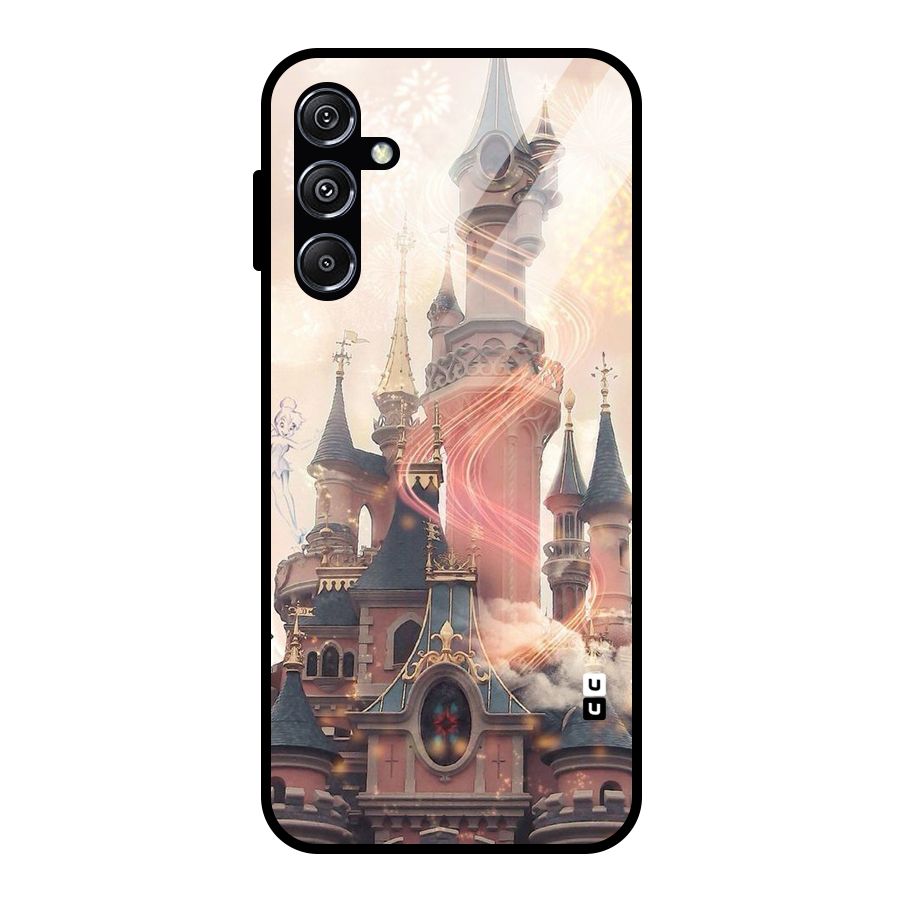 Castle Glass Back Case for Galaxy M34 5G
