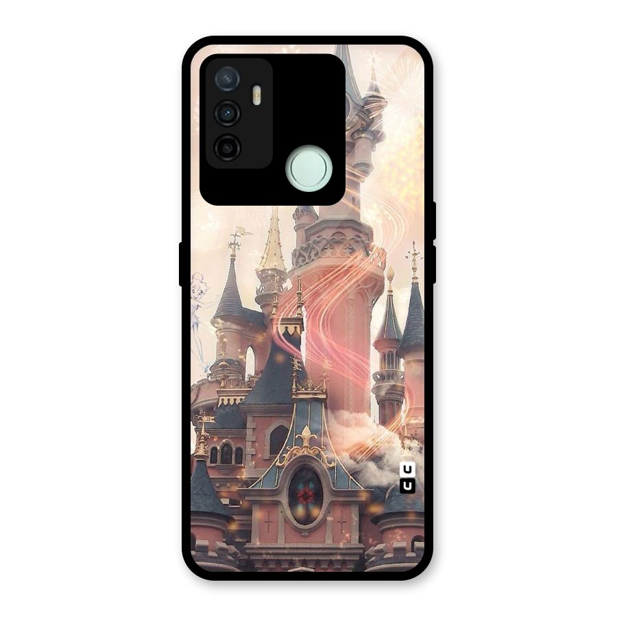 Castle Glass Back Case for Oppo A53