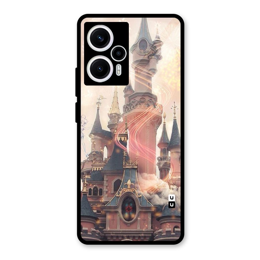Castle Glass Back Case for Poco F5