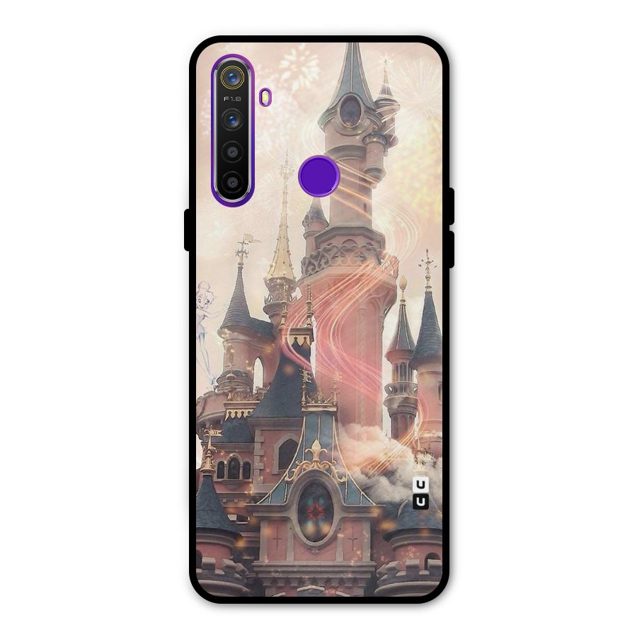 Castle Glass Back Case for Realme 5s