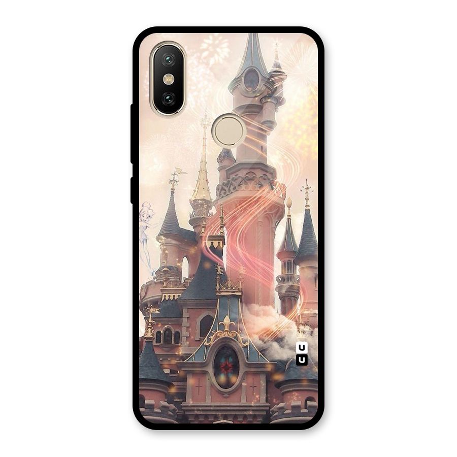 Castle Glass Back Case for Redmi A2