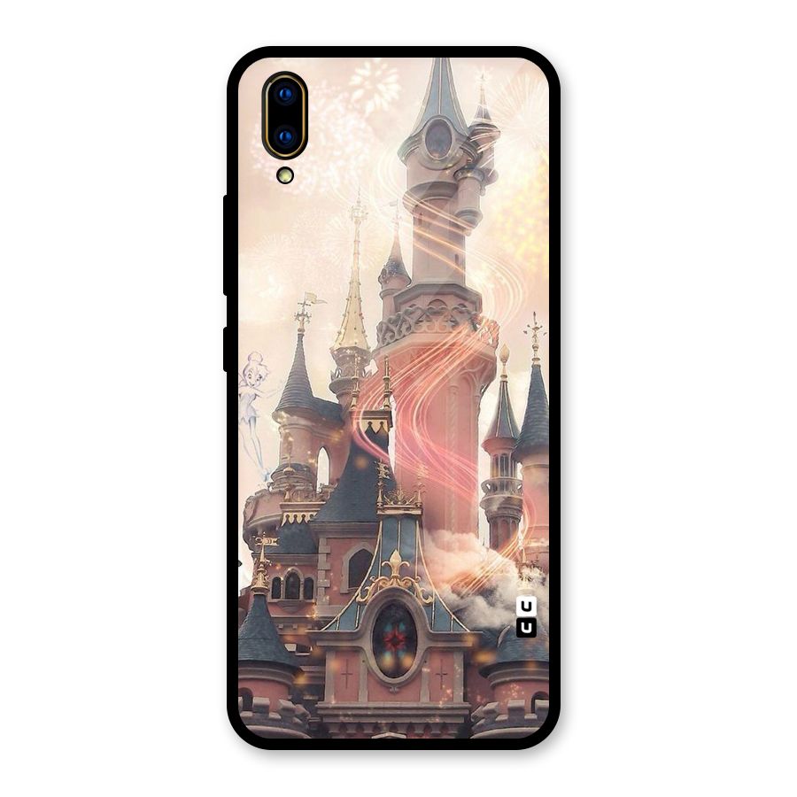 Castle Glass Back Case for Vivo V11 Pro
