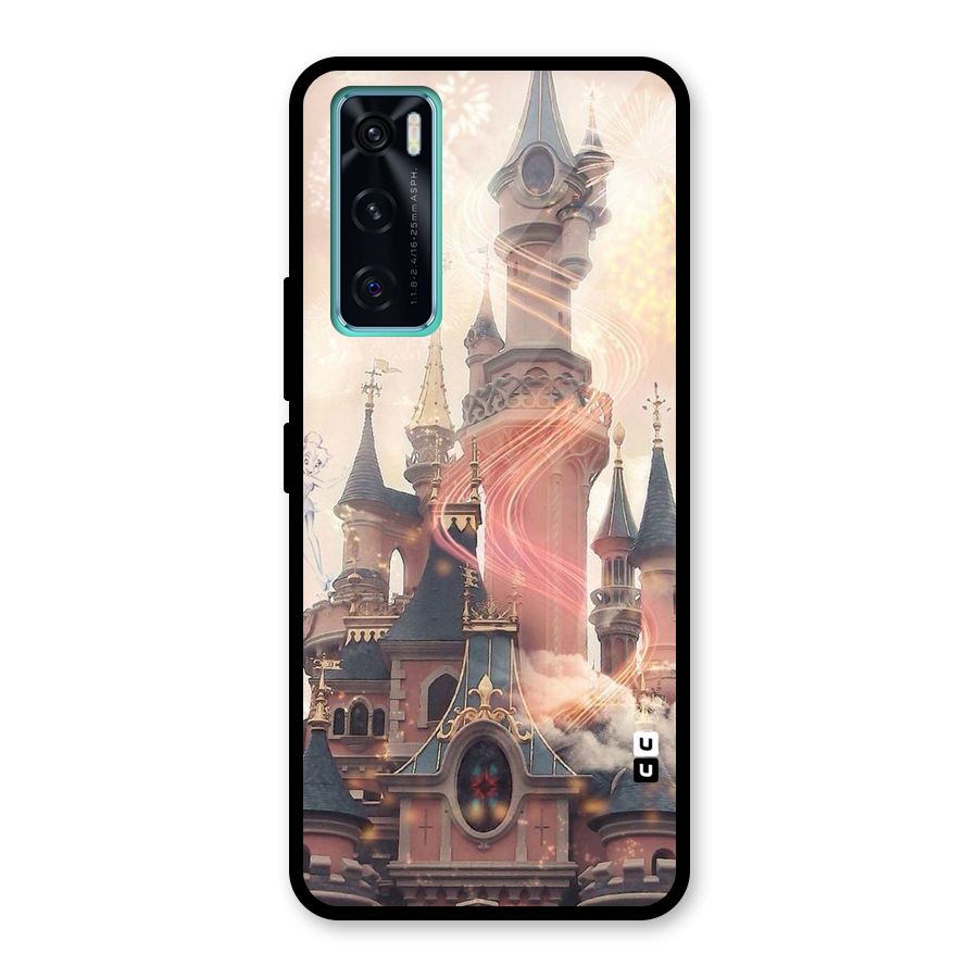Castle Glass Back Case for Vivo V20 SE