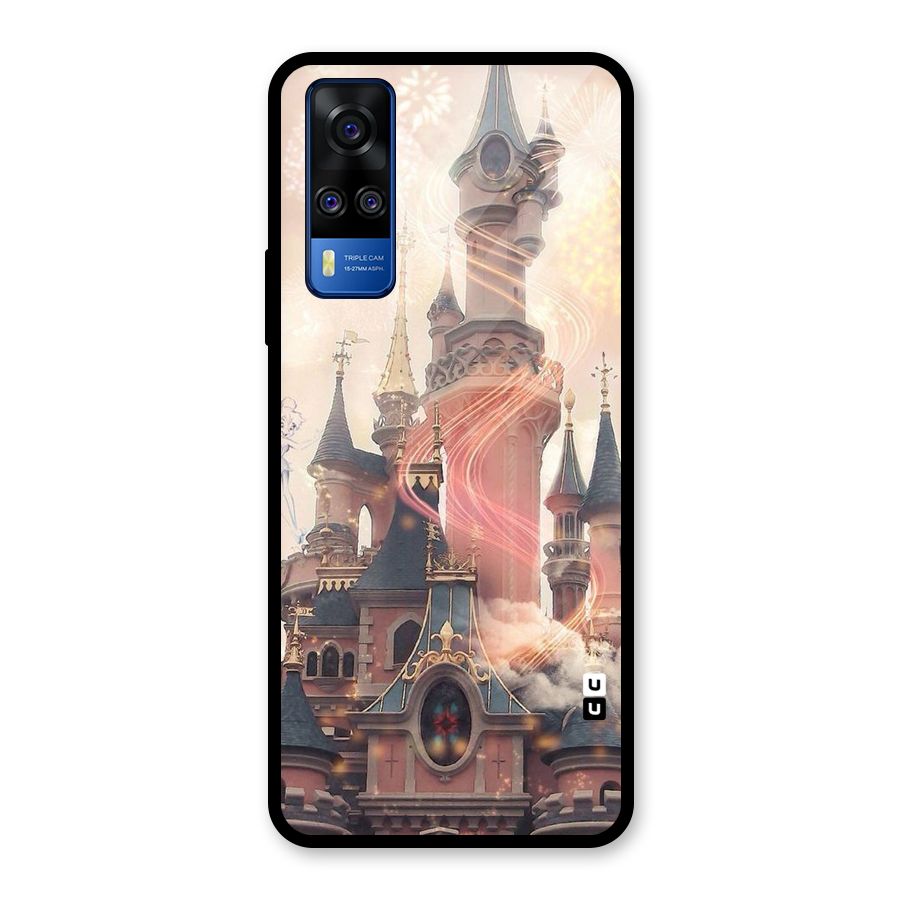 Castle Glass Back Case for Vivo Y31