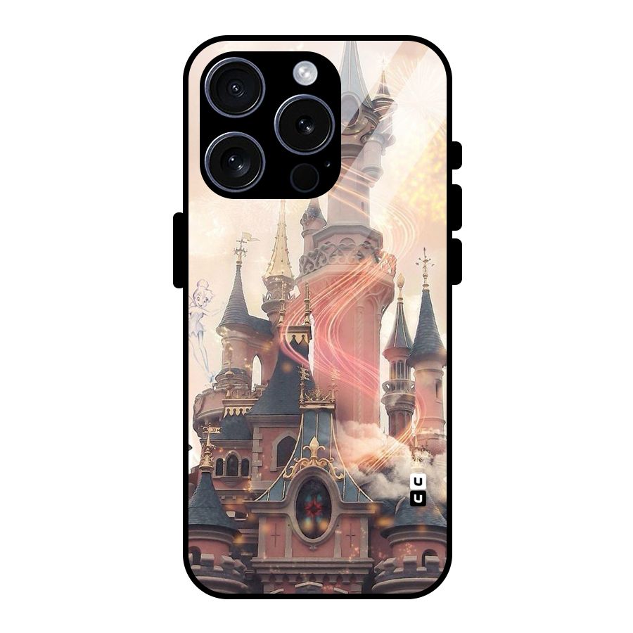 Castle Glass Back Case for iPhone 15 Pro
