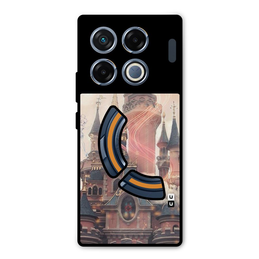 Castle Metal Back Case for Infinix GT 20 Pro