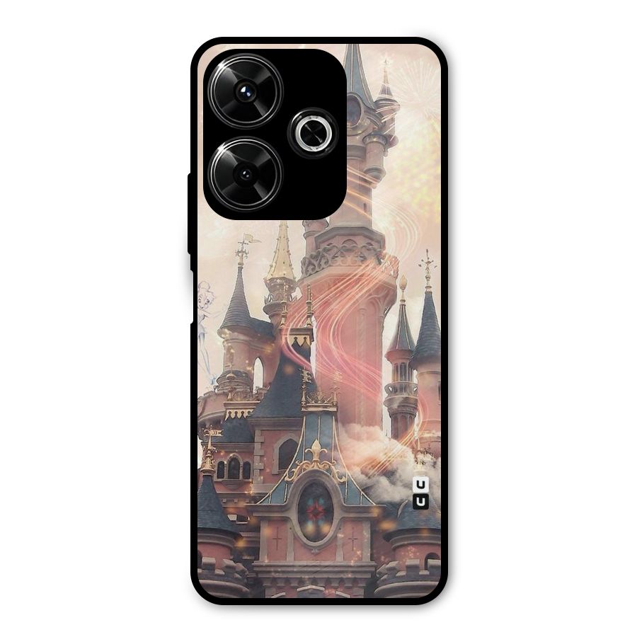 Castle Metal Back Case for Poco M6 Plus