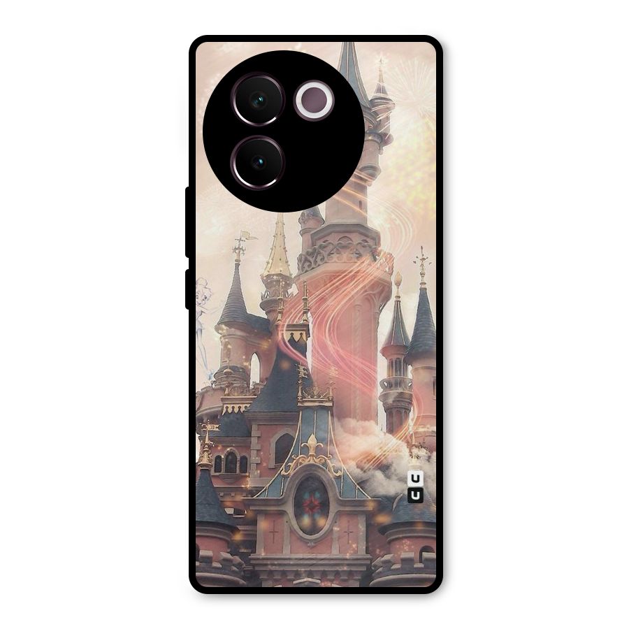 Castle Metal Back Case for Vivo V30e
