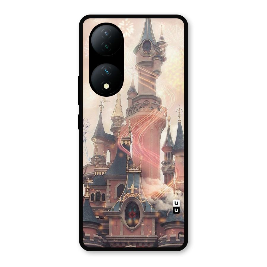 Castle Metal Back Case for iQOO Z7