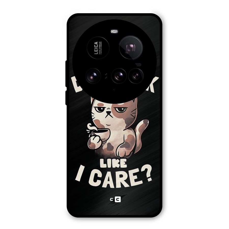 Cat Look Like Care Metal Back Case for Xiaomi 15 Ultra