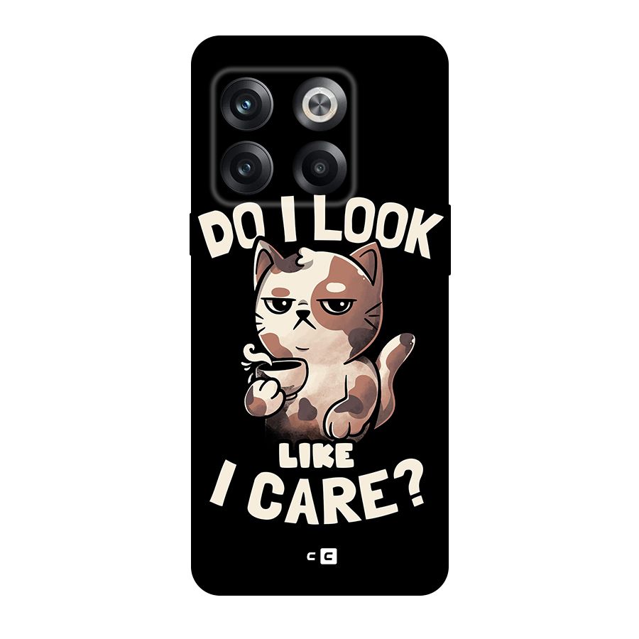 Cat Look Like Care Original Polycarbonate Back Case for OnePlus 10T