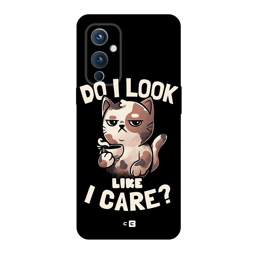 Cat Look Like Care Original Polycarbonate Back Case for OnePlus 9
