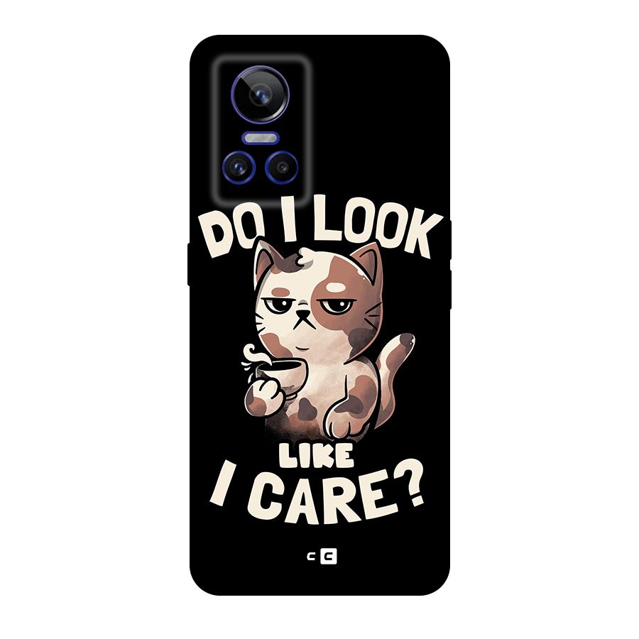 Cat Look Like Care Original Polycarbonate Back Case for Realme GT Neo 3