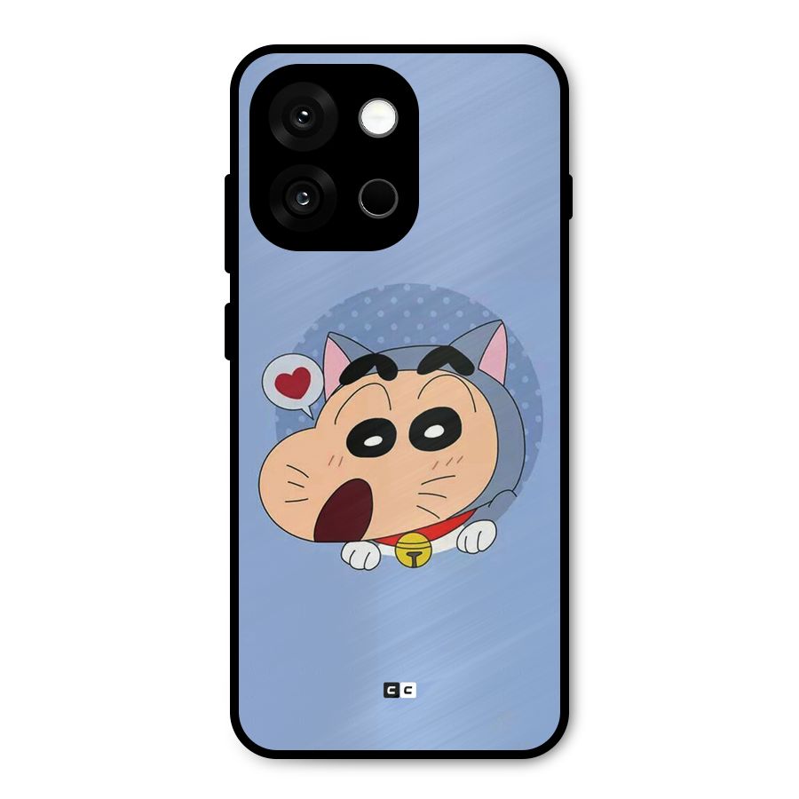 Cat Shinchan Metal Back Case for OnePlus 13s