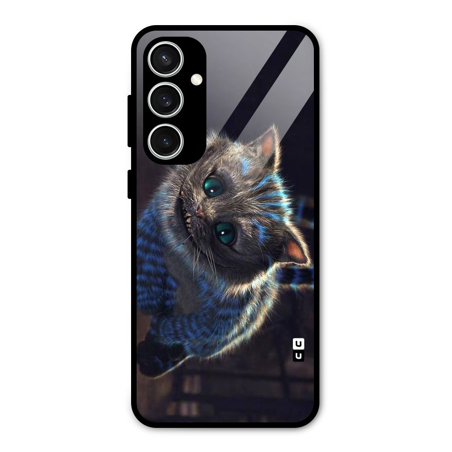 Cat Smile Glass Back Case for Galaxy S23 FE